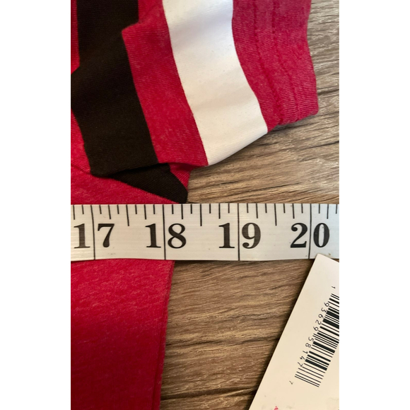 NFL Team Apparel Atlanta Falcons Blinged Out Top Small NEW - Picture 9 of 11